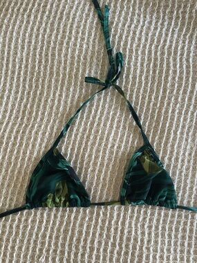 American Apparel triangle bikini top